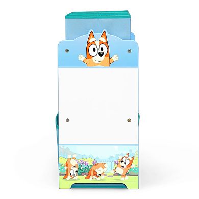 Delta Children Bluey 6 Bin Design & Store Toy Storage Organizer