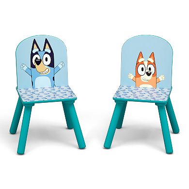 Delta Children Bluey Kids Table and Chair Set with Storage