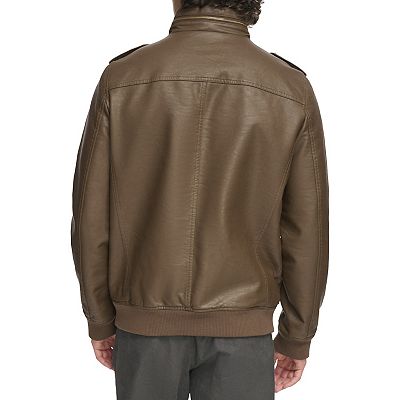 Men's Levi's® Faux Leather Aviator Bomber Jacket