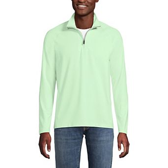 Big & Tall Lands' End Long Sleeve French Terry Quarter Zip Sweatshirt