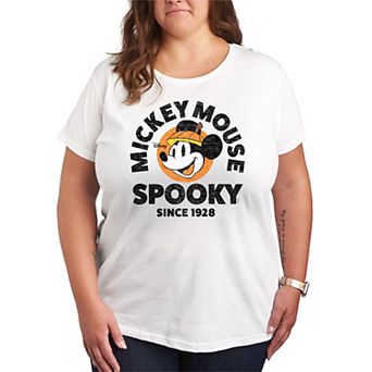 Disney's Mickey Mouse Plus Size Spooky Since 1928 Graphic Tee