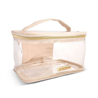 Paige Harper 2-pc. Clear Cosmetic Bag Set