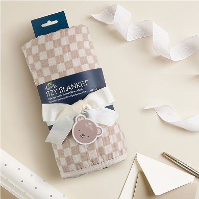 Itzy Ritzy Luxe Cotton Muslin Baby Blanket
