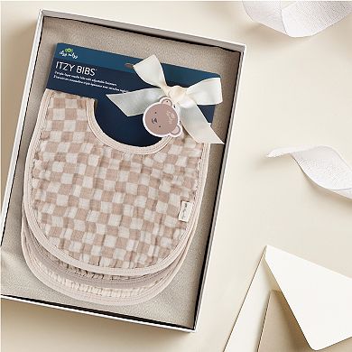 Itzy Ritzy 3-pack Cotton Muslin Bib Set