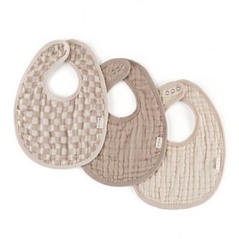Itzy Ritzy 3-pack Cotton Muslin Bib Set
