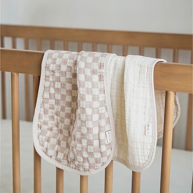 Itzy Ritzy 2-pack Cotton Muslin Burp Cloth Set