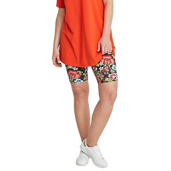 Ellos Plus Size Cotton Spandex Bike Shorts