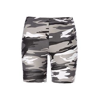 ellos Plus Size Stretch Knit Bike Shorts