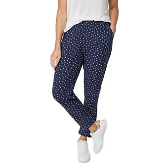 ellos Plus Size Woven Soft Pants