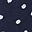 Navy White Dot
