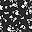 Black White Ditsy
