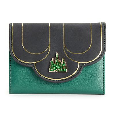 Wicked Emerald City Trifold Flap Wallet