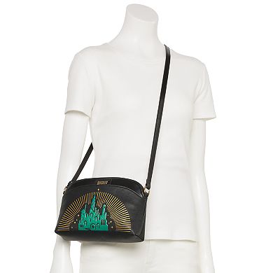 Wicked Emerald City Screenprint Crossbody Bag