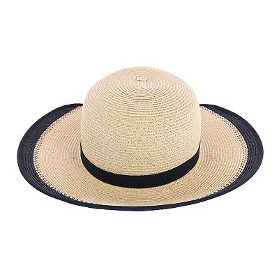9948 Women\'s Toyo Braid Sun Hat With Ponytail Opening In Back Karen Keith Toyo Braid Sun Hat with Ponytail Opening in Back  main image 3