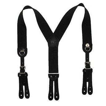 Men's Elastic Cinch Up Y-back Suspenders