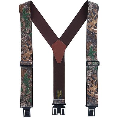Men's Elastic Hook End Camouflage Suspenders