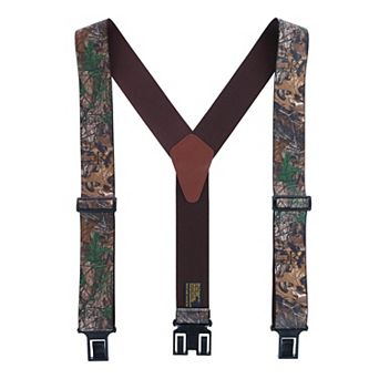 Men's Elastic Hook End Camouflage Suspenders