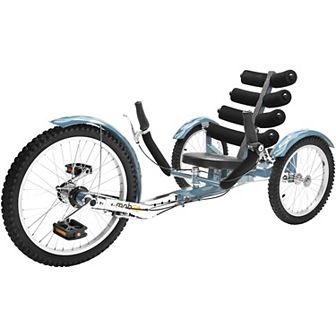 Mobo Cruiser Shift 3-wheel Recumbent Bicycle Trike. Reversible Adult Tricycle Bike