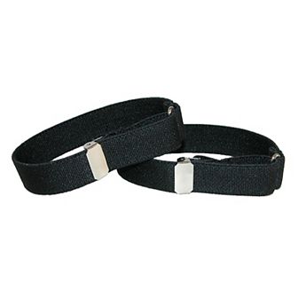 Elastic .75 Inch Wide Solid Color Adjustable Sleeve Garter