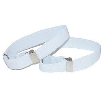 Elastic .75 Inch Wide Solid Color Adjustable Sleeve Garter