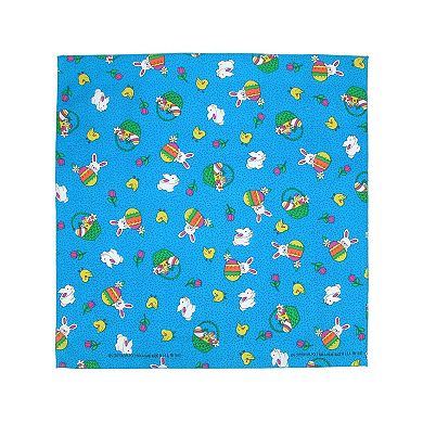 CTM Bunny Patch Easter Print Holiday Bandana