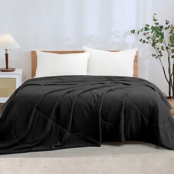 Unikome Instant Cool-to-touch Lightweight Reversible Cooling Blanket Oversize Summer Blanket