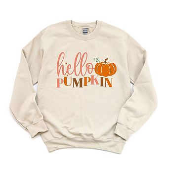 Hello Pumpkin Pumpkin Sweatshirt
