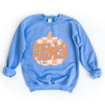 Hello Pumpkin Sparkles Sweatshirt