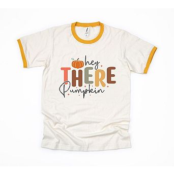 Hey There Pumpkin Ringer Tee