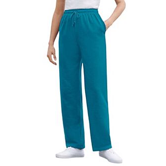 Woman Within Plus Size Tall Better-Fleece Pull-On Drawstring Sweatpants