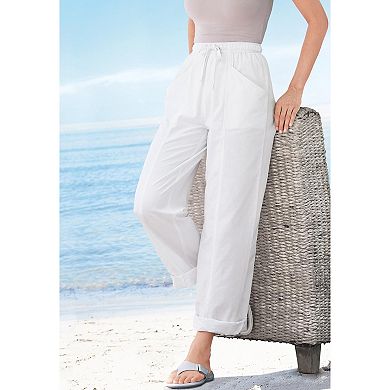Woman Within Plus Size Tall The Boardwalk Pant
