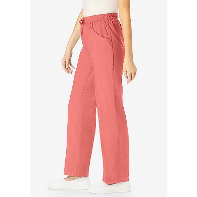 Woman Within Plus Size Tall The Boardwalk Pant