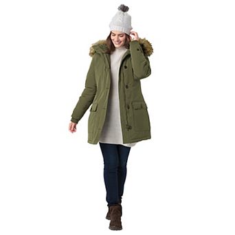 Woman Within Plus Size The Arctic Parka;