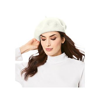 Woman Within Women's Plus Size Wool Beret