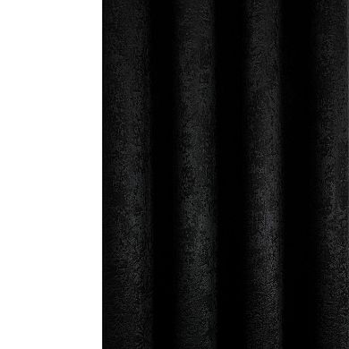 Kate Aurora Modern Art Contemporary 2 Pack Light Filtering Grommet Top Curtains