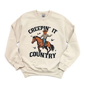 Creepin' It Country Cowboy Sweatshirt