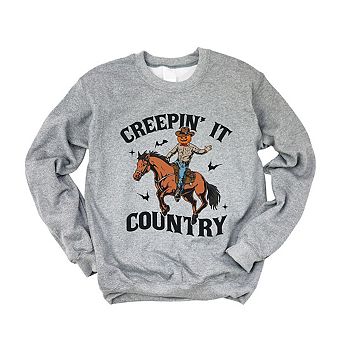 Creepin' It Country Cowboy Sweatshirt