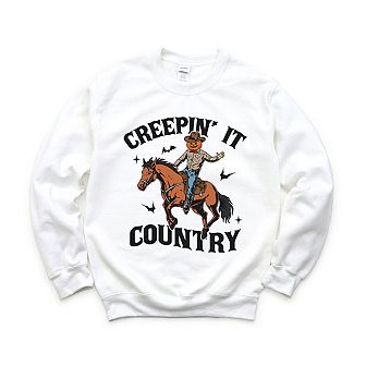 Creepin' It Country Cowboy Sweatshirt