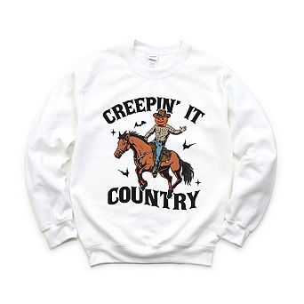 Creepin' It Country Cowboy Sweatshirt