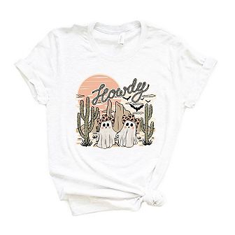 Howdy Ghosties Short Sleeve Graphic Tee