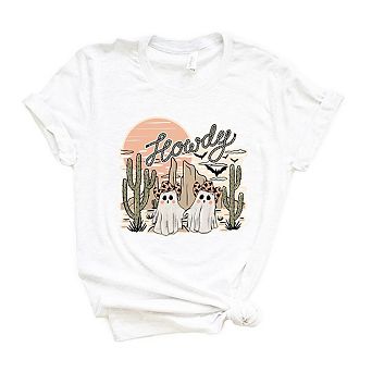 Howdy Ghosties Short Sleeve Graphic Tee