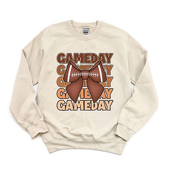 Coquette Football Game Day Sweatshirt