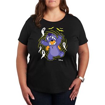 Disney's Lilo & Stitch Plus Size Halloween Ghosts Graphic Tee
