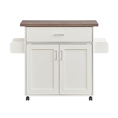Techni Home Deluxe Mobile Kitchen Island Cart