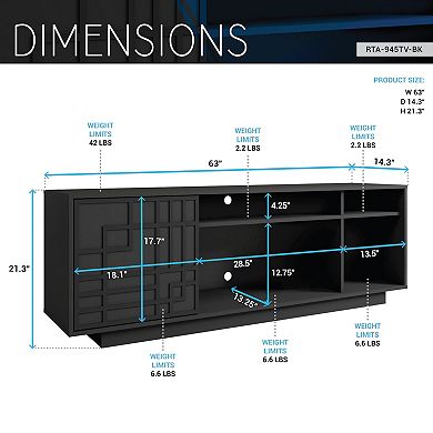 Techni Mobili Contemporary TV Stand