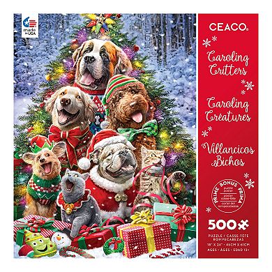 Ceaco Caroling Critters 500-Pc. Puzzle