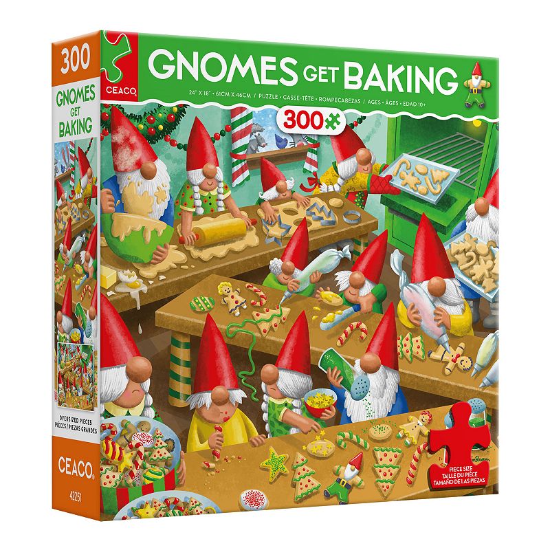 UPC 021081223294 product image for Ceaco Gnomes Get Baking 300-Pc. Puzzle, Multi | upcitemdb.com