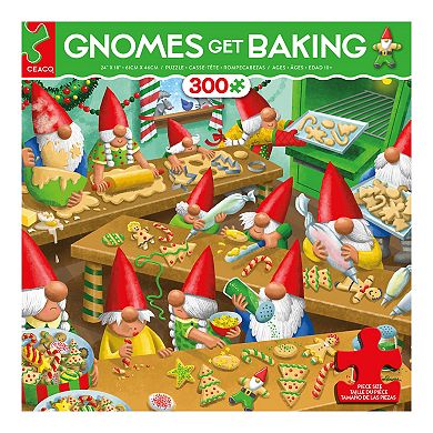 Ceaco Gnomes Get Baking 300-Pc. Puzzle