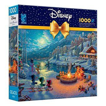 Ceaco Thomas Kinkade Holiday Campfire Puzzle