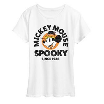 Disney's iMickey Mouse Women's Spooky Since 1928 Graphic Tee